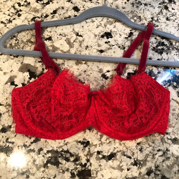 VS Dream Angels Sheer Lace Push Up Without padding bra - Picture 1 of 10